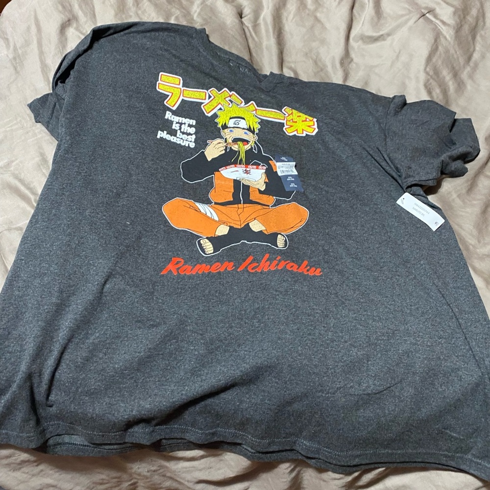Naruto Graphic‎ Charcoal Tee